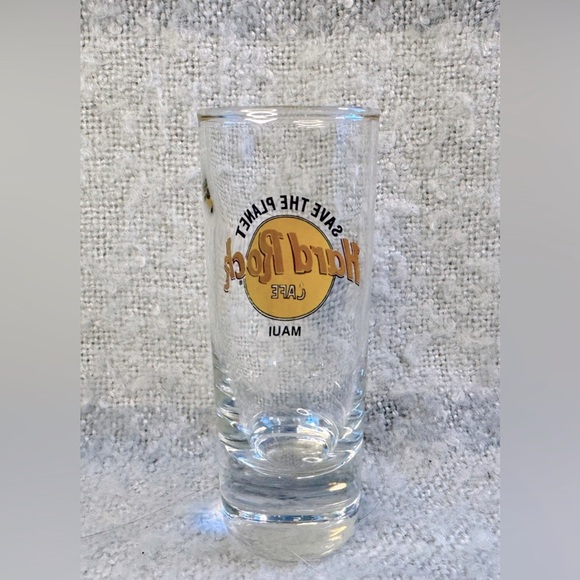 Vintage 1990’s Hard Rock Cafe Maui Shot Glass ‘Save The Planet’ - Picture 4 of 11
